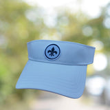 Fleur - de - Lis Recycled Visor - JON BLANCO