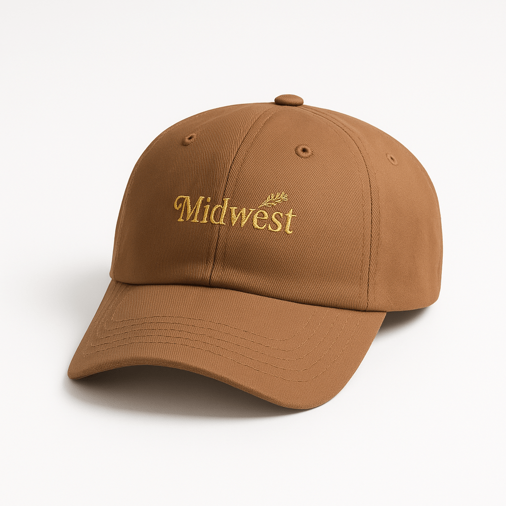 USA Made Organic Midwest Mid Profile Hat - JON BLANCO