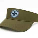 Fleur - de - Lis Recycled Visor - JON BLANCO