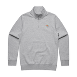 Quarter Zip Fleur - de - Lis Sweatshirt - JON BLANCO