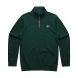 Quarter Zip Fleur - de - Lis Sweatshirt - JON BLANCO