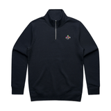 Quarter Zip Fleur - de - Lis Sweatshirt - JON BLANCO