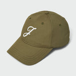 Organic Classic "J" Leather Strapback Hat - JON BLANCO