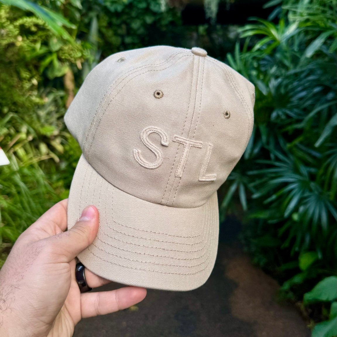 USA Made Organic STL Dad Hat - JON BLANCO