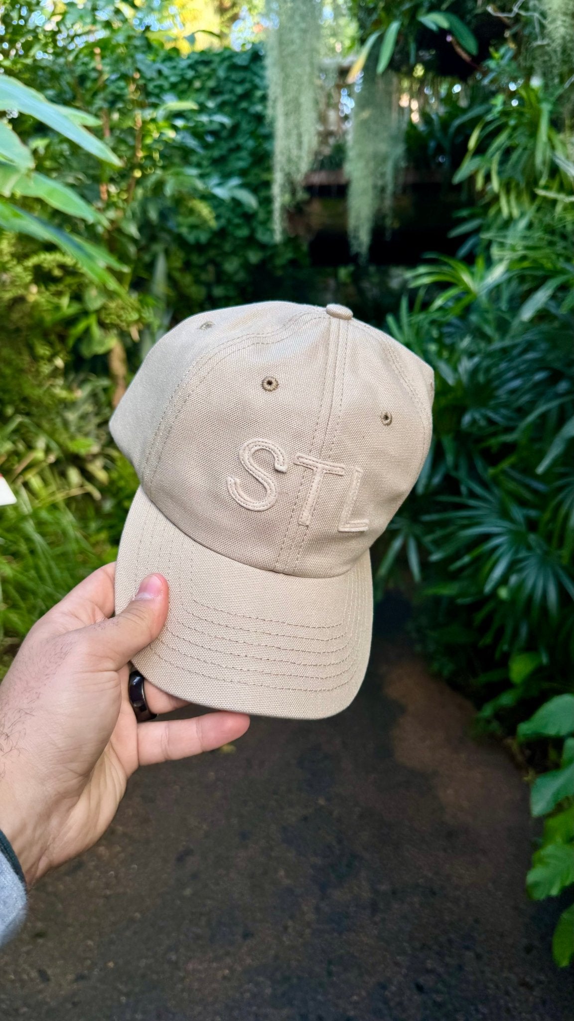 USA Made Organic STL Dad Hat - JON BLANCO