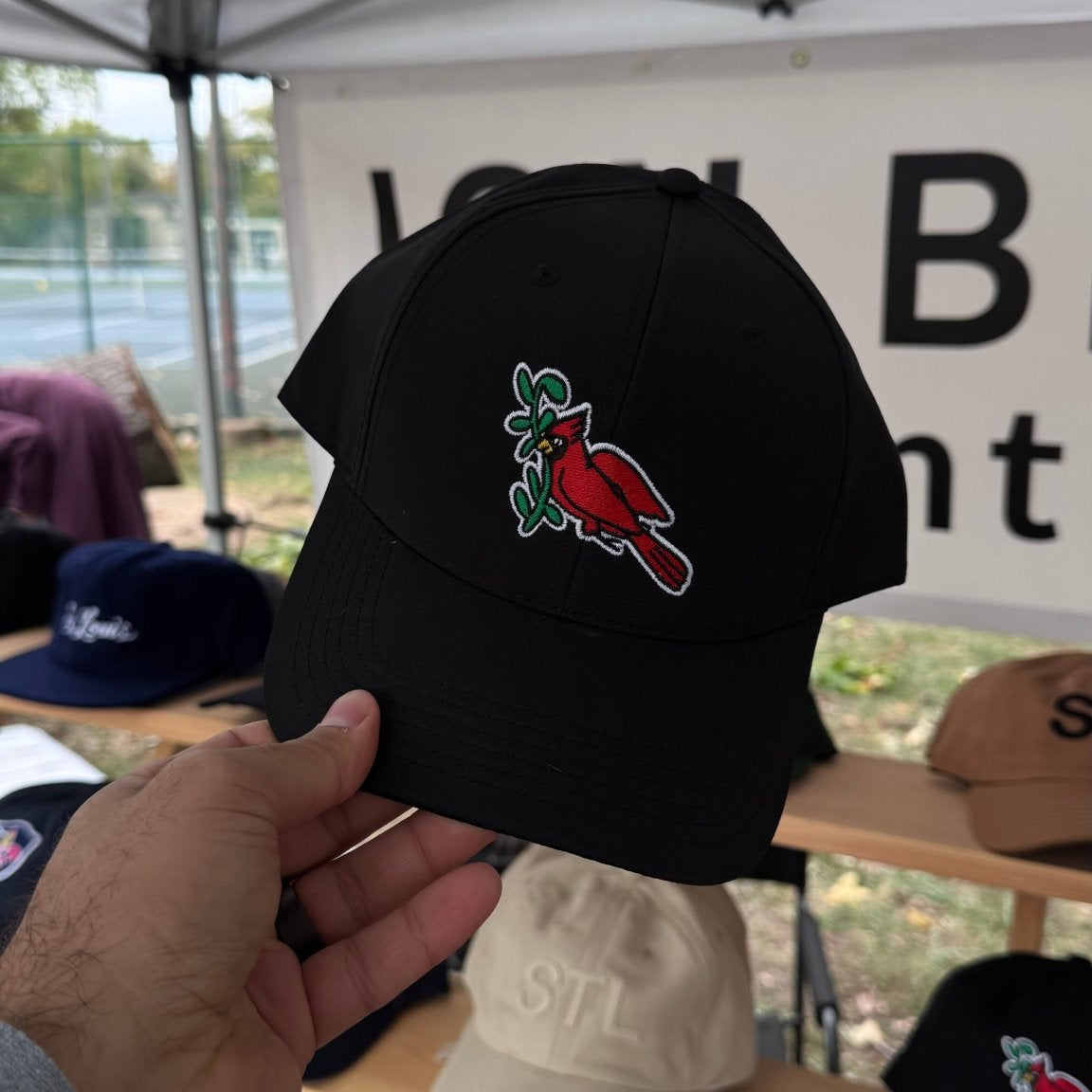 Recycled Cardinal Snapback Hat - JON BLANCO