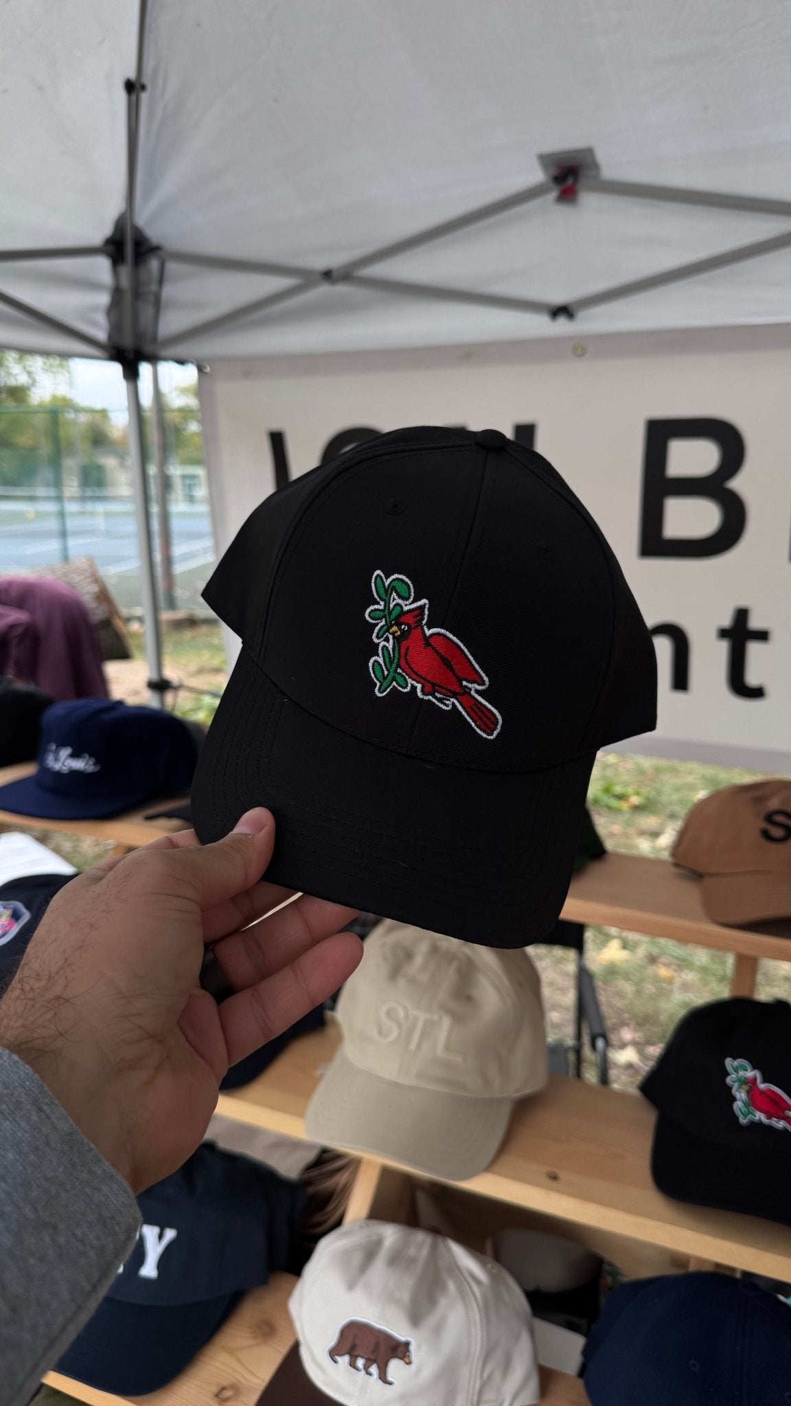 Recycled Cardinal Snapback Hat - JON BLANCO