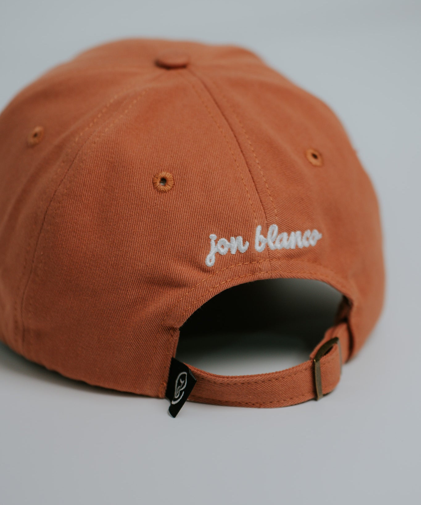 Organic St. Louis Hat with Felt Patch - Mid Profile - JON BLANCO