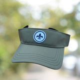 Fleur-de-Lis Recycled Visor