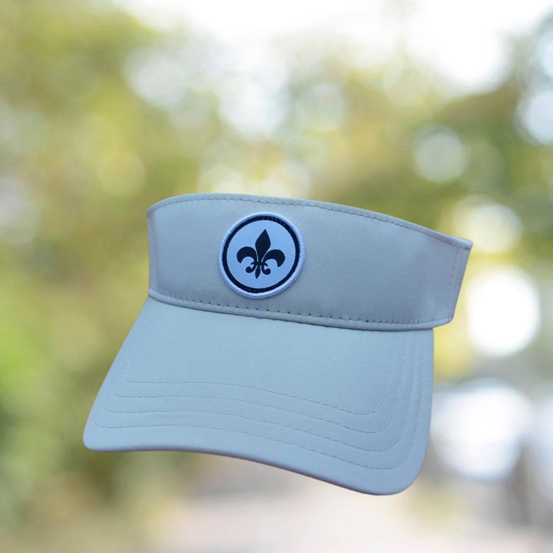 Fleur-de-Lis Recycled Visor