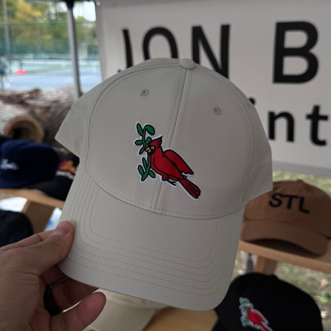 Recycled Cardinal Snapback Hat - JON BLANCO