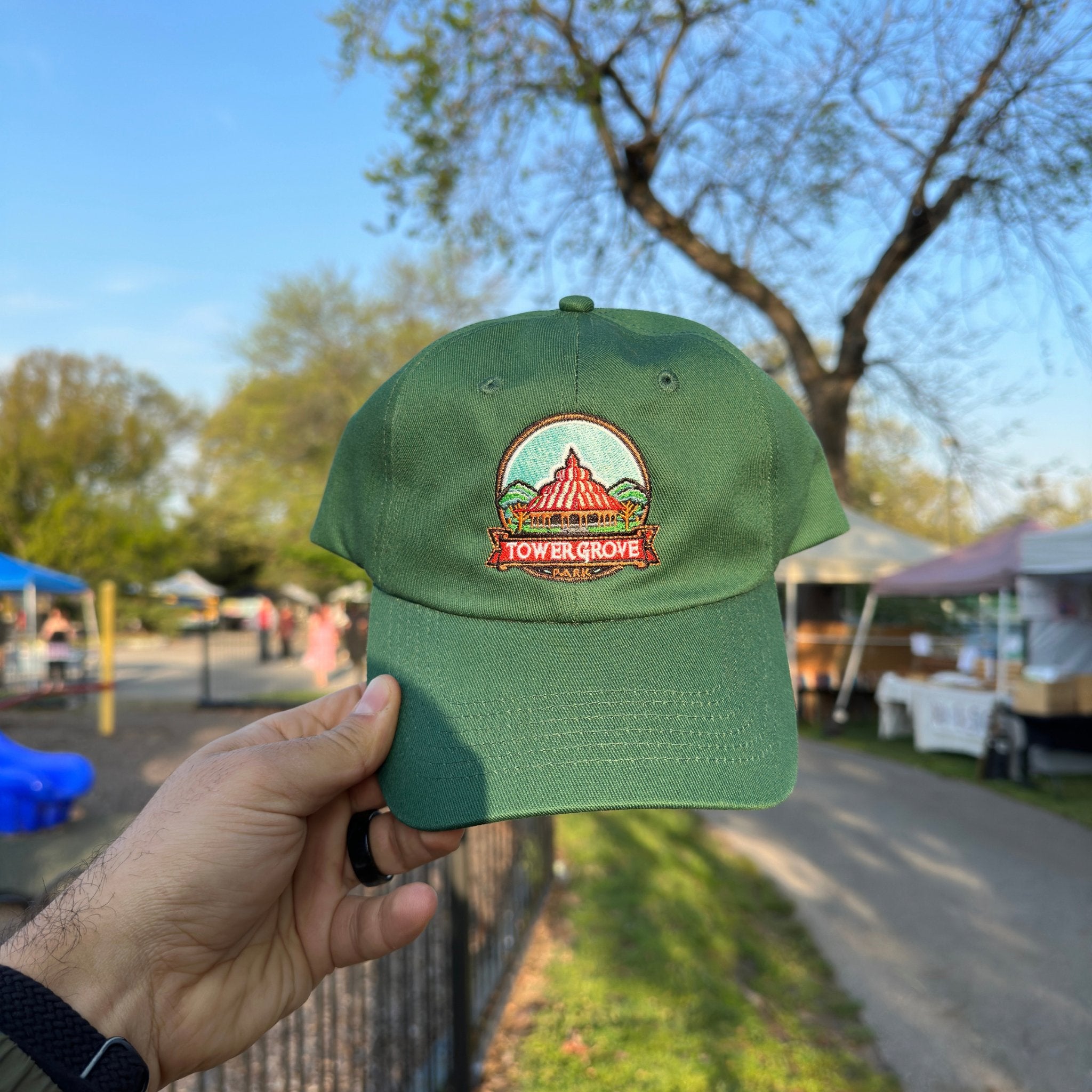 Organic Tower Grove Park Dad Hat - JON BLANCO