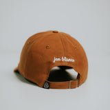 Organic Fleur-de-lis Hat with Felt Patch - Mid Profile