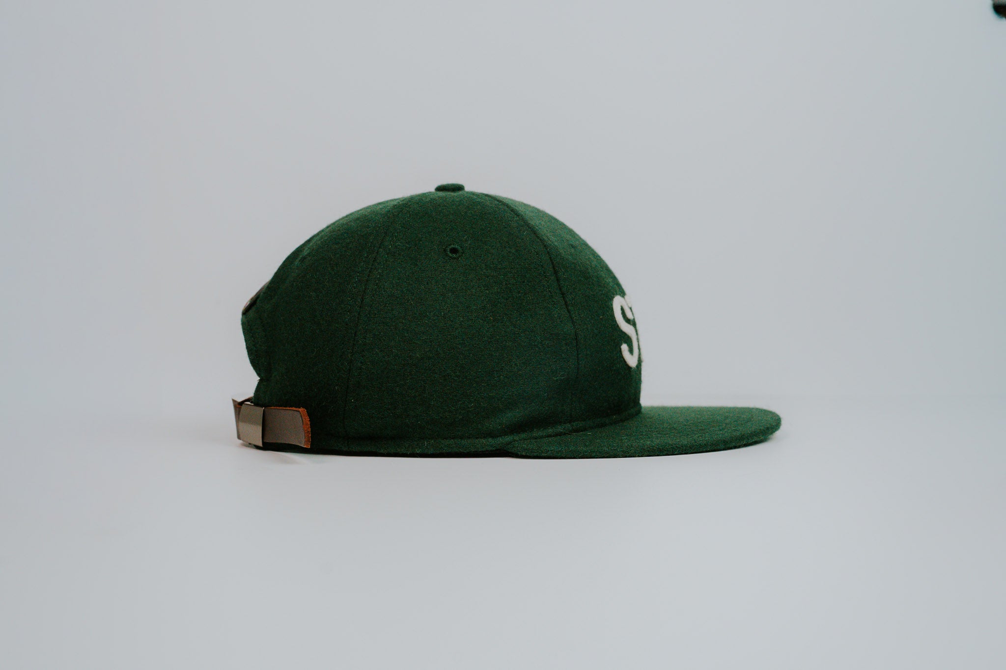 Wool STL Flatbill Hat - USA Made - JON BLANCO