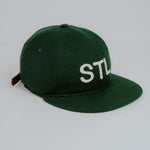 Wool STL Flatbill Hat - USA Made - JON BLANCO