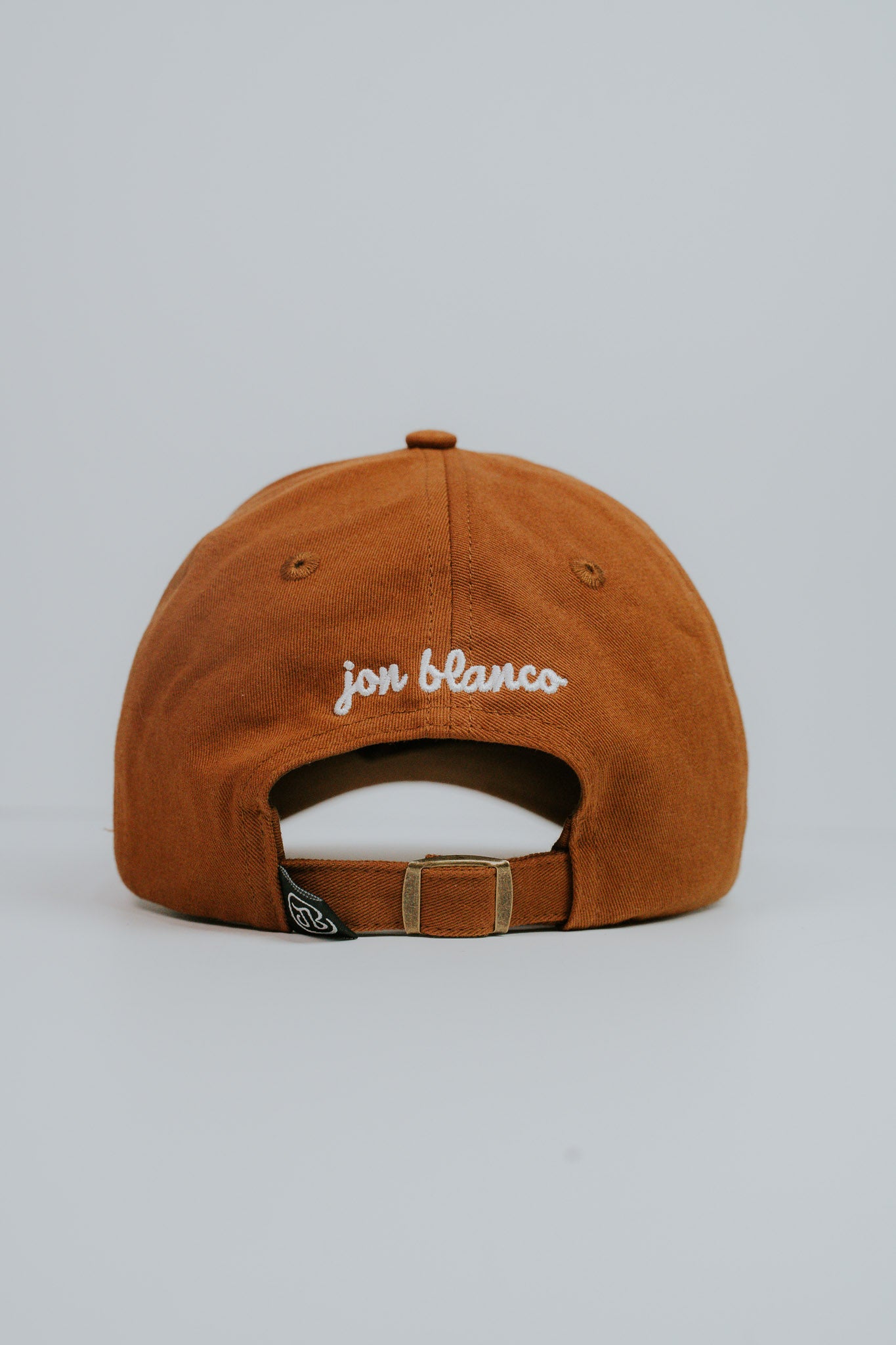 Organic Fleur - de - lis Hat with Felt Patch - Mid Profile - JON BLANCO