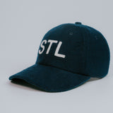 Recycled Flannel STL Dad Hat - USA Made - JON BLANCO