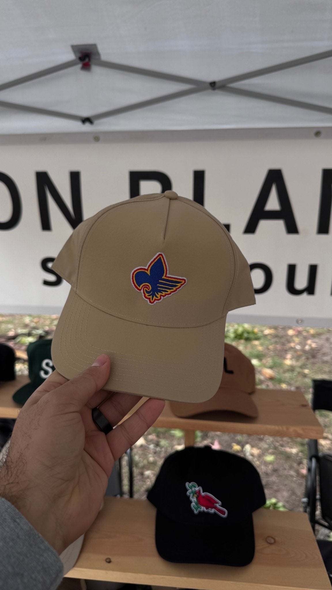 Recycled 5 Panel Hockey Snapback Hat - JON BLANCO