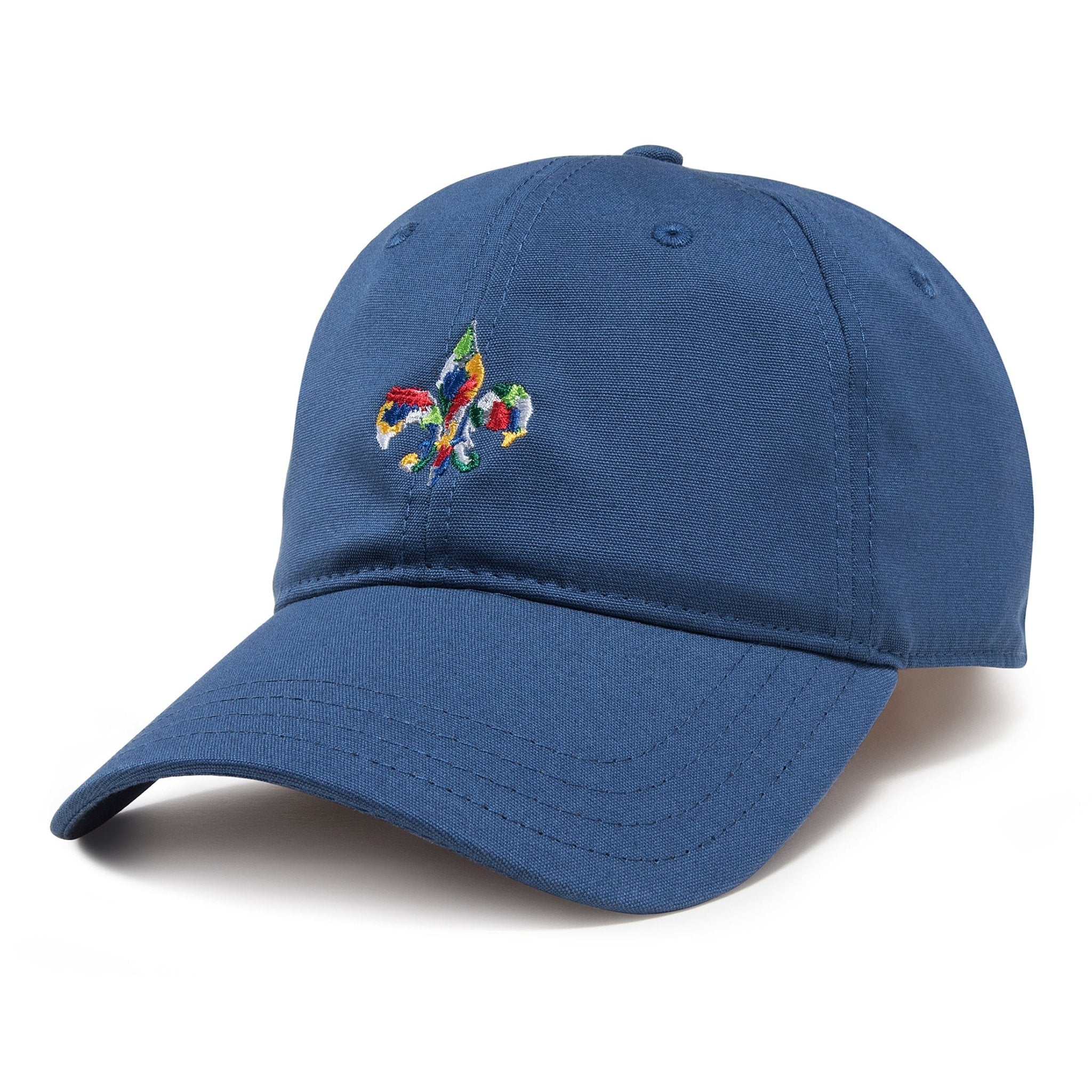 Organic Fleur-de-Lis Dad Cap - JON BLANCO