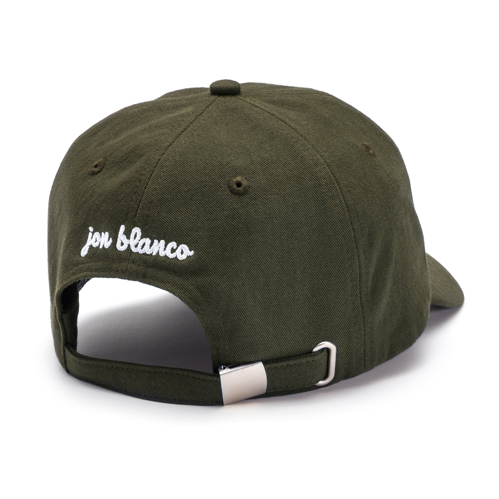 Organic Mid Profile Hat - No Logo - JON BLANCO