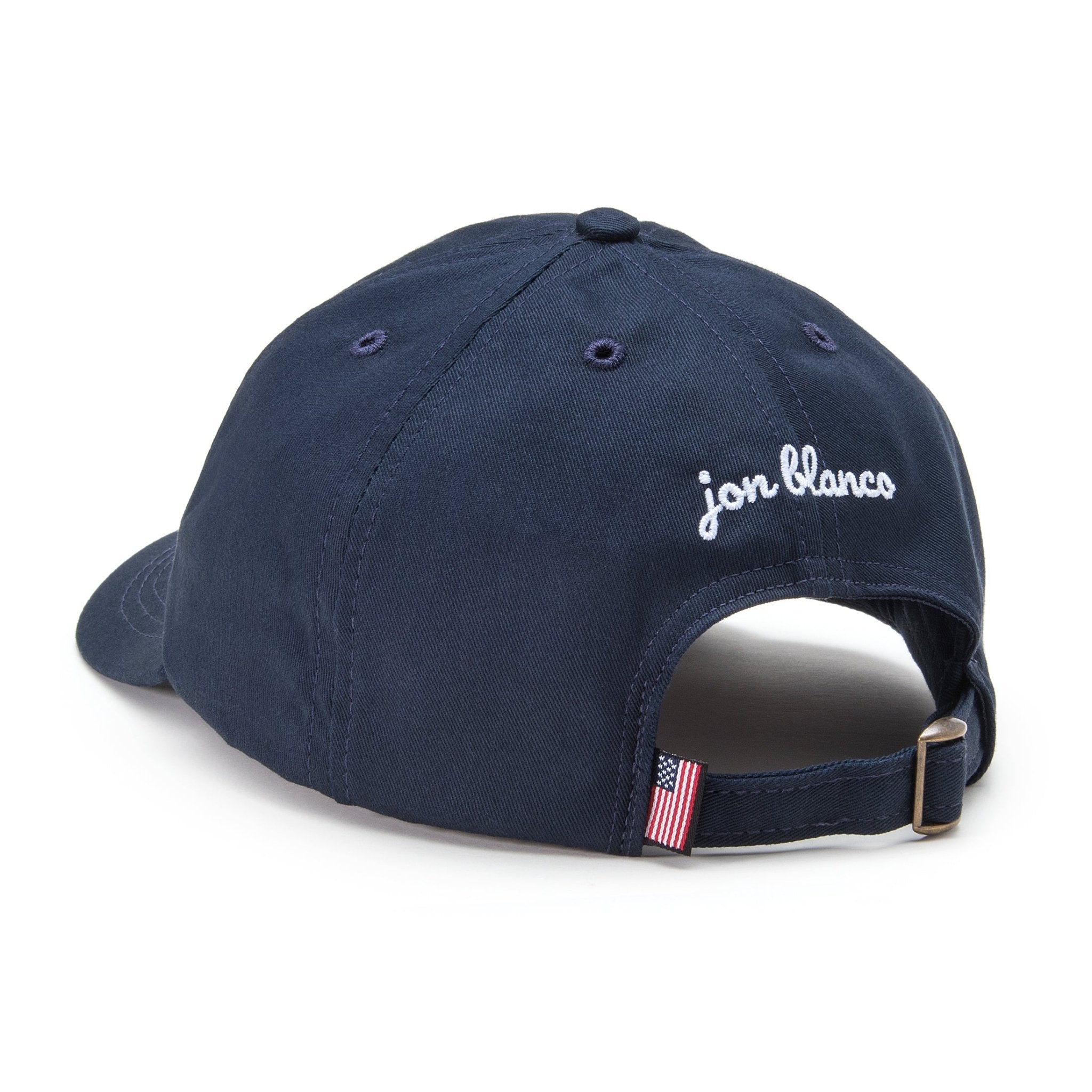 USA Made Organic Cotton Dad Cap - No Logo - JON BLANCO