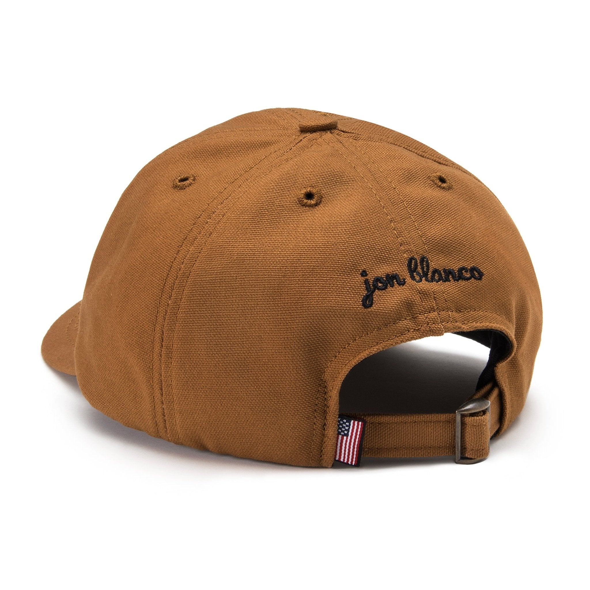 USA Made Organic Cotton Dad Cap - No Logo - JON BLANCO