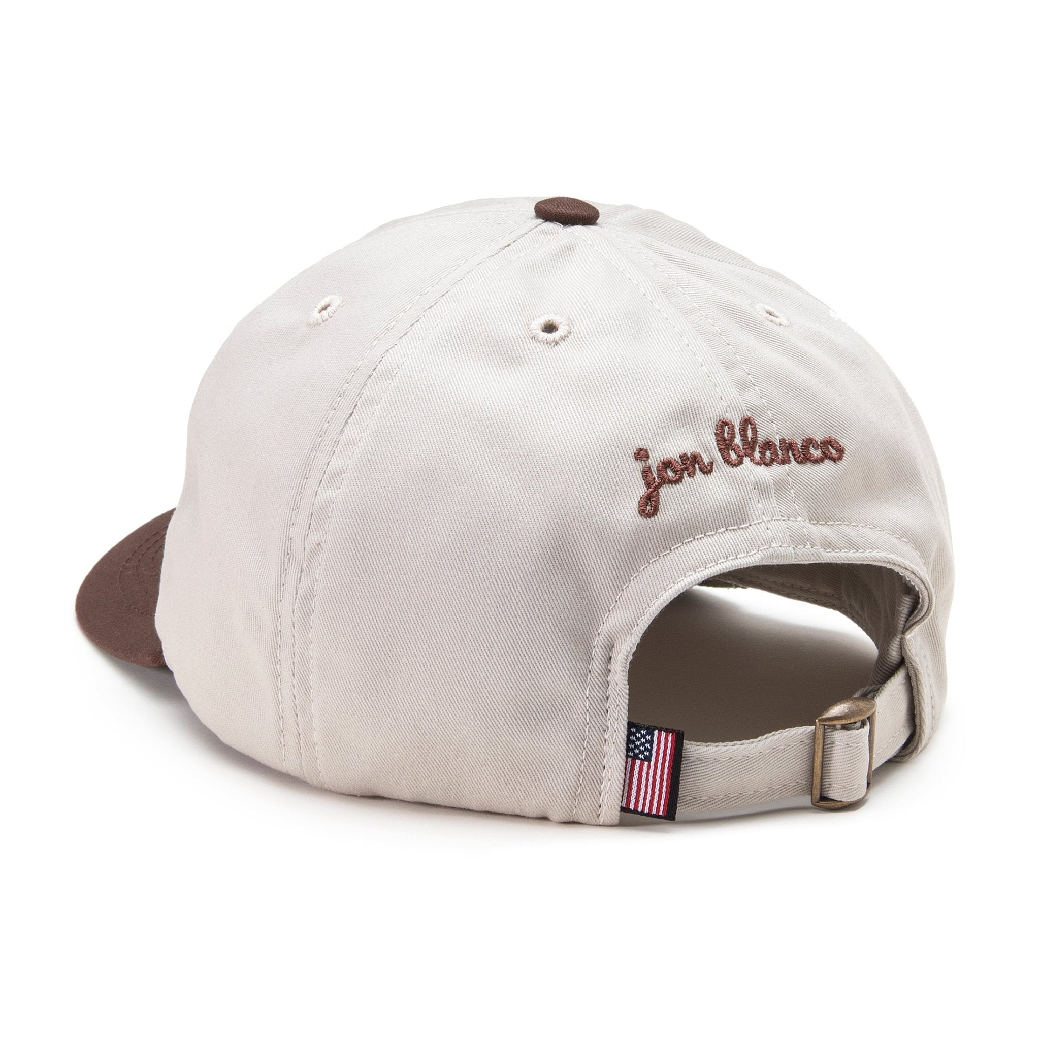 USA Made Organic Cotton Dad Cap - No Logo - JON BLANCO