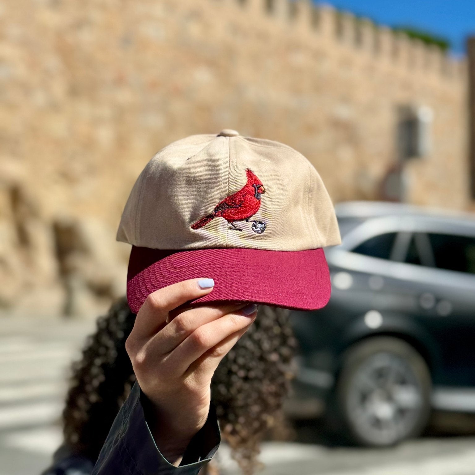 Organic Cardinal Soccer Player Hat - JON BLANCO