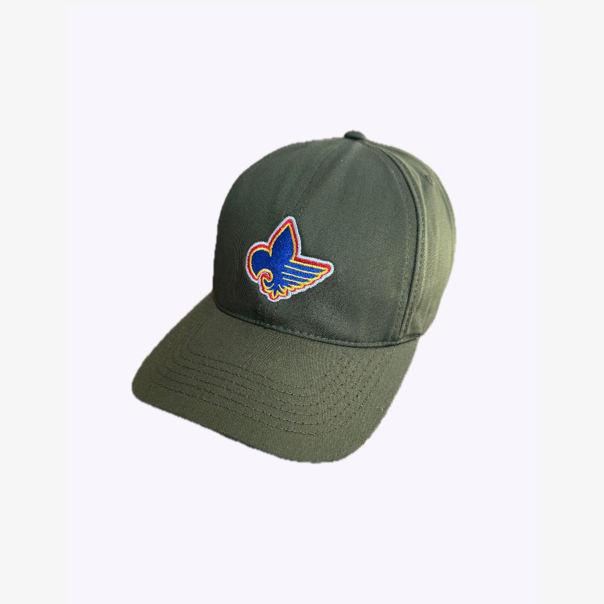 USA Made Organic STL Hockey Fleur-de-Lis Mashup Hat