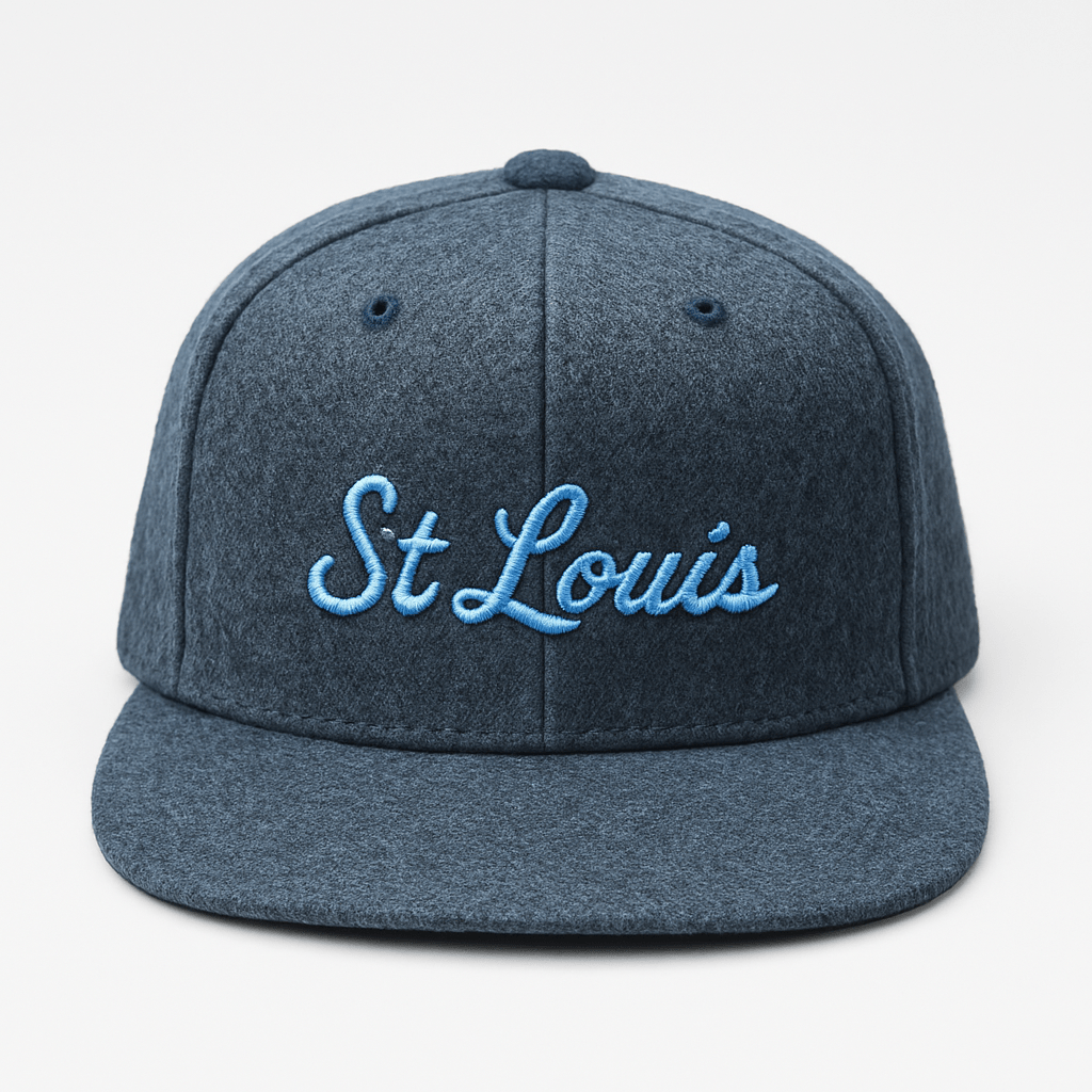 Wool St. Louis Flatbill Hat - JON BLANCO