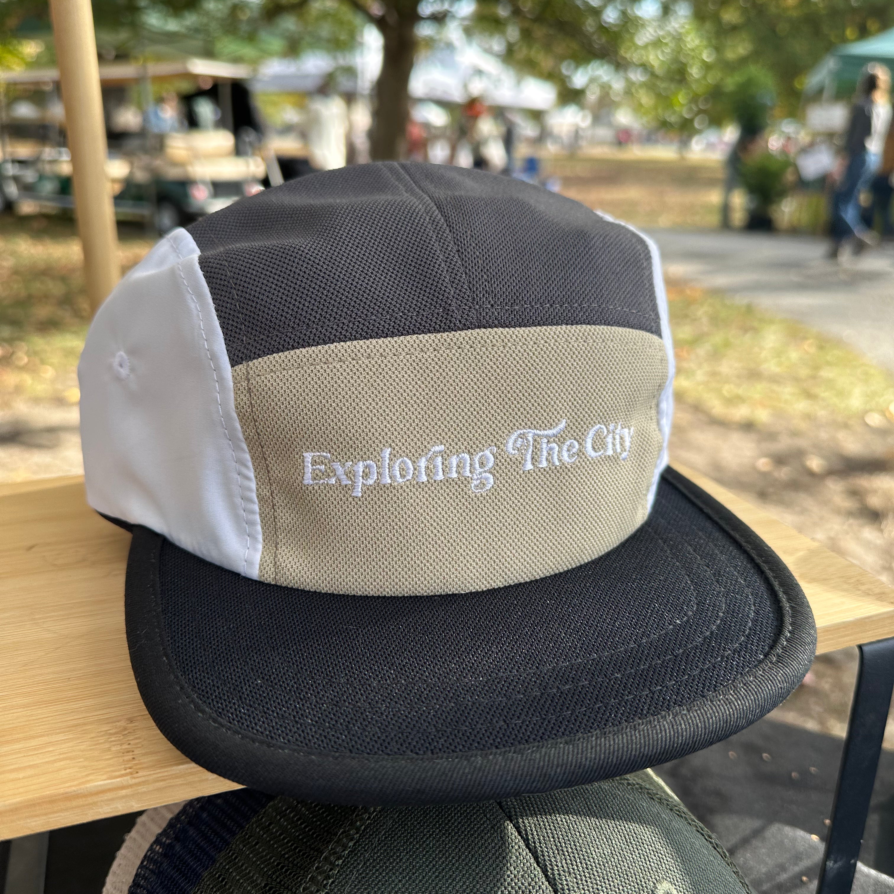 Recycled Runners Hat - Exploring The City