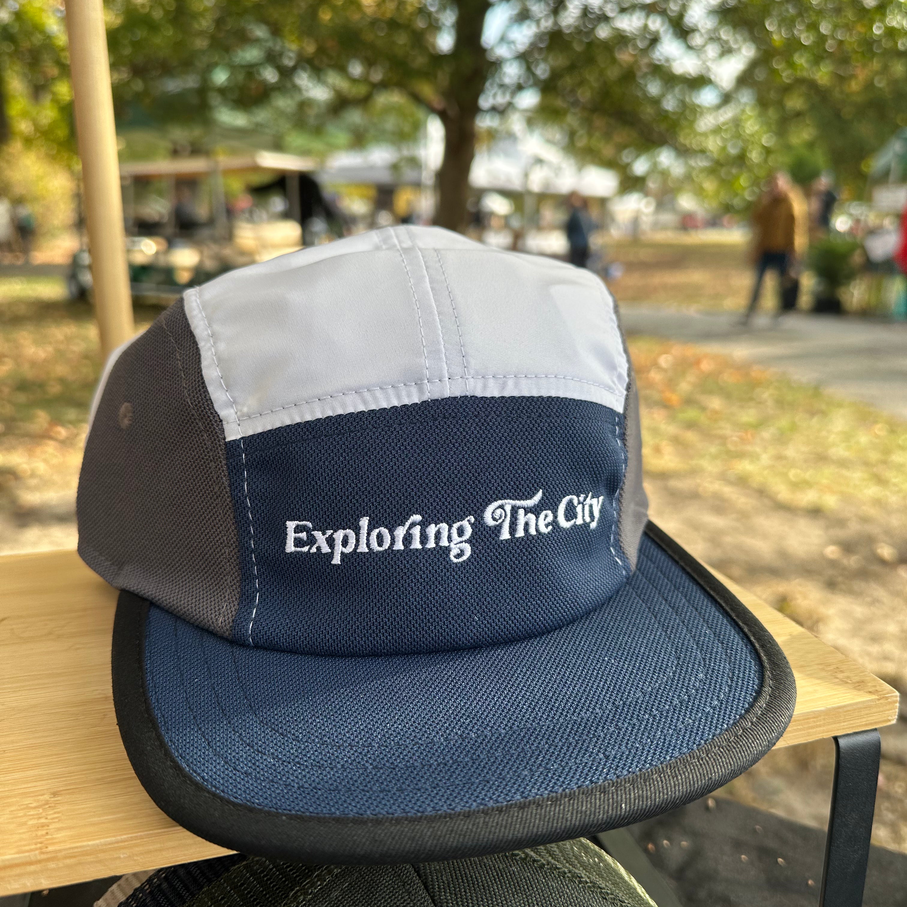 Recycled Runners Hat - Exploring The City