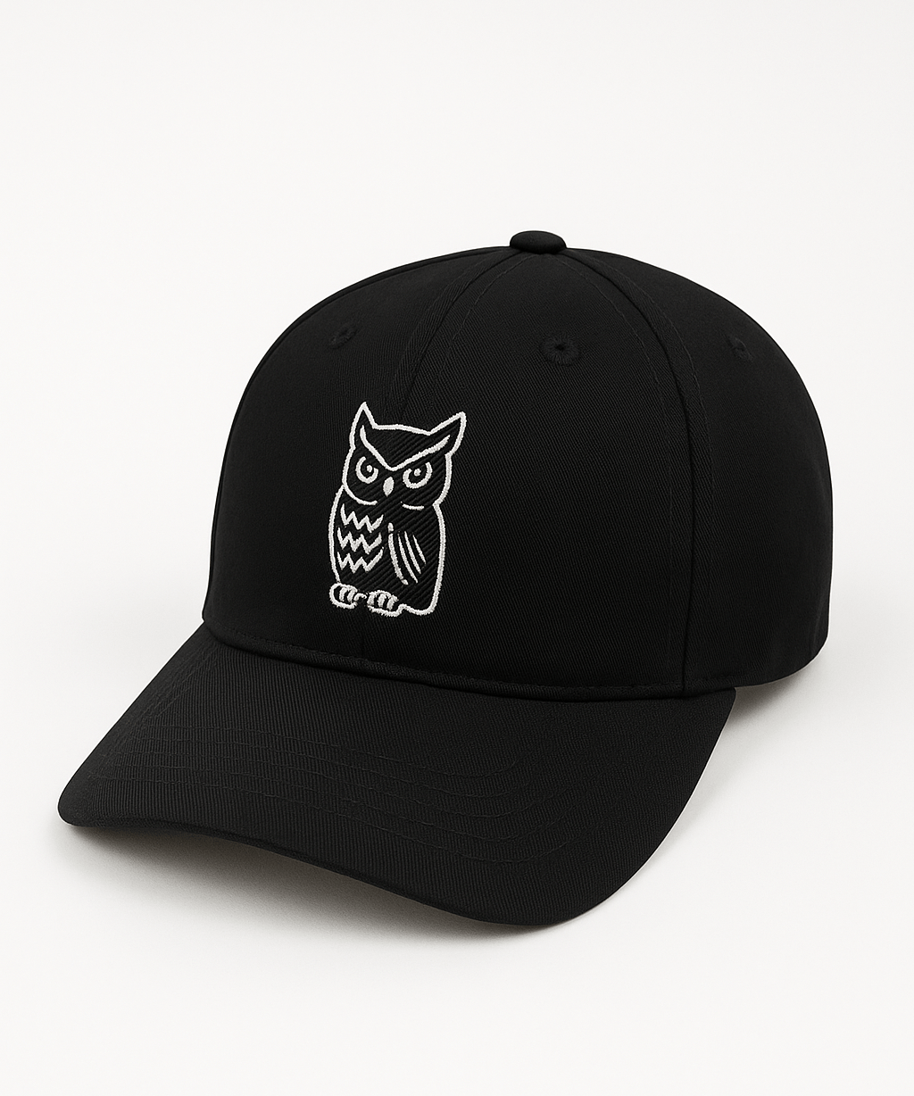 USA Made Organic Horned Owl Dad Hat - JON BLANCO