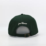 Organic Fleur-de-lis Hat with Felt Patch - Mid Profile