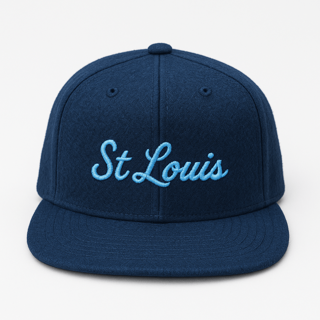 Wool St. Louis Flatbill Hat - JON BLANCO