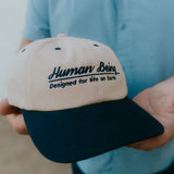 Organic Dad Hat - Human Beings / Designed for life on Earth
