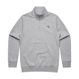 Quarter Zip Fleur-de-Lis Sweatshirt