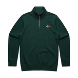 Quarter Zip Fleur-de-Lis Sweatshirt