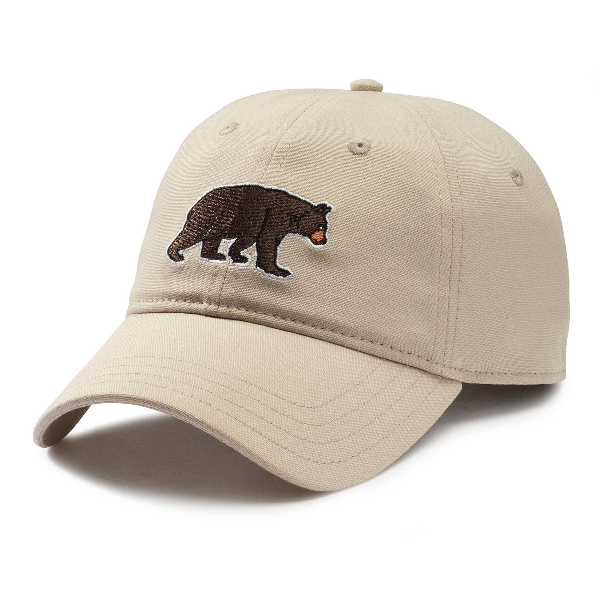 Organic Bear Leather Strapback Hat - JON BLANCO