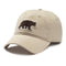 Organic Bear Leather Strapback Hat - JON BLANCO