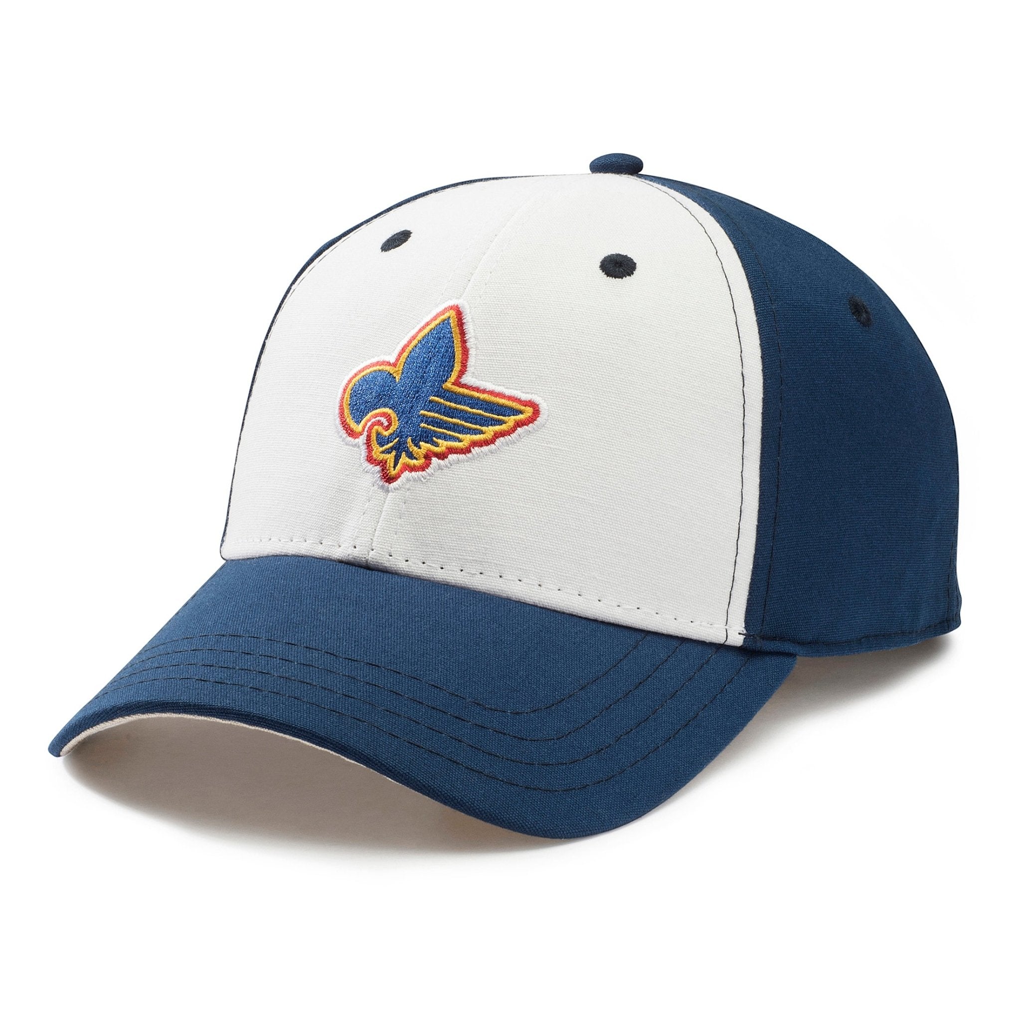 Organic Vintage Hockey Fleur-de-Lis Mashup Snapback - JON BLANCO