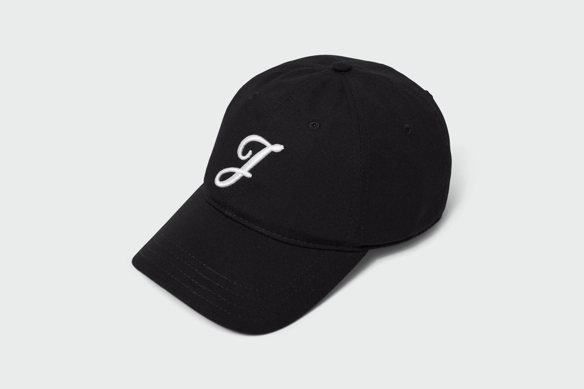 Organic Classic "J" Leather Strapback Hat - JON BLANCO