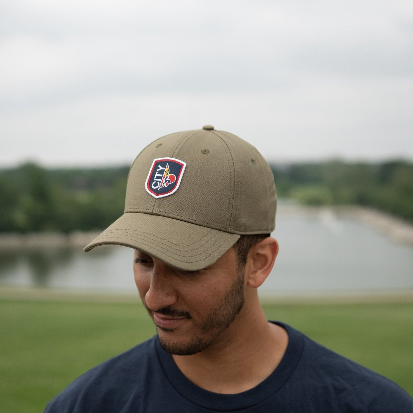 Organic CITY Patch Snapback Hat - JON BLANCO