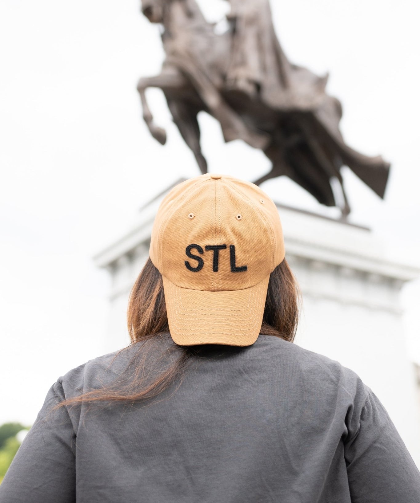 USA Made Organic STL Dad Hat - JON BLANCO