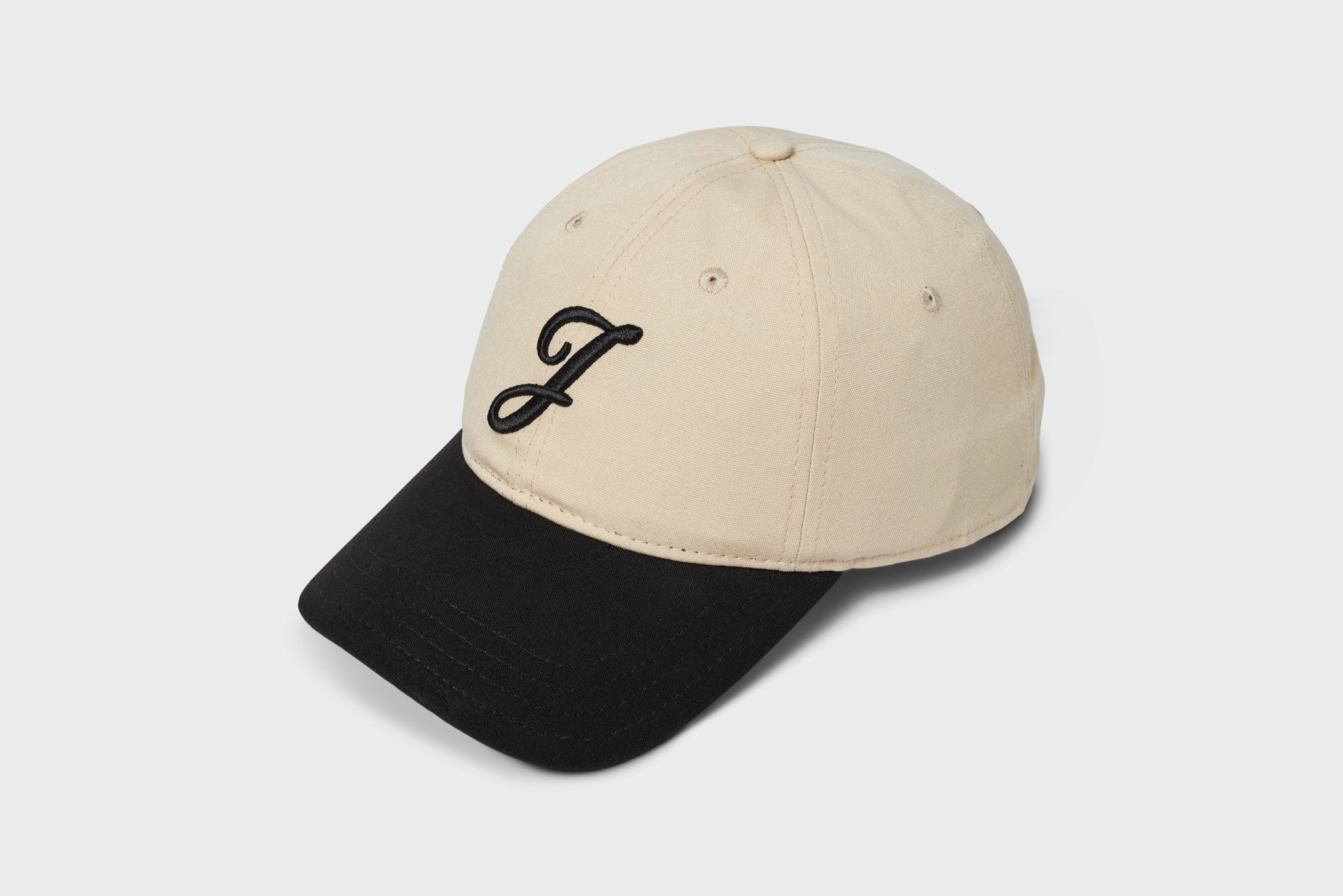 Organic Classic "J" Leather Strapback Hat - JON BLANCO
