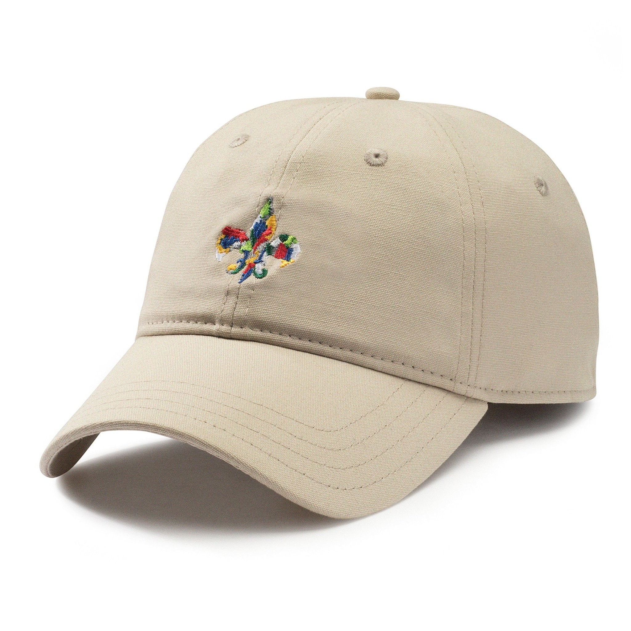 Organic Fleur-de-Lis Dad Cap - JON BLANCO