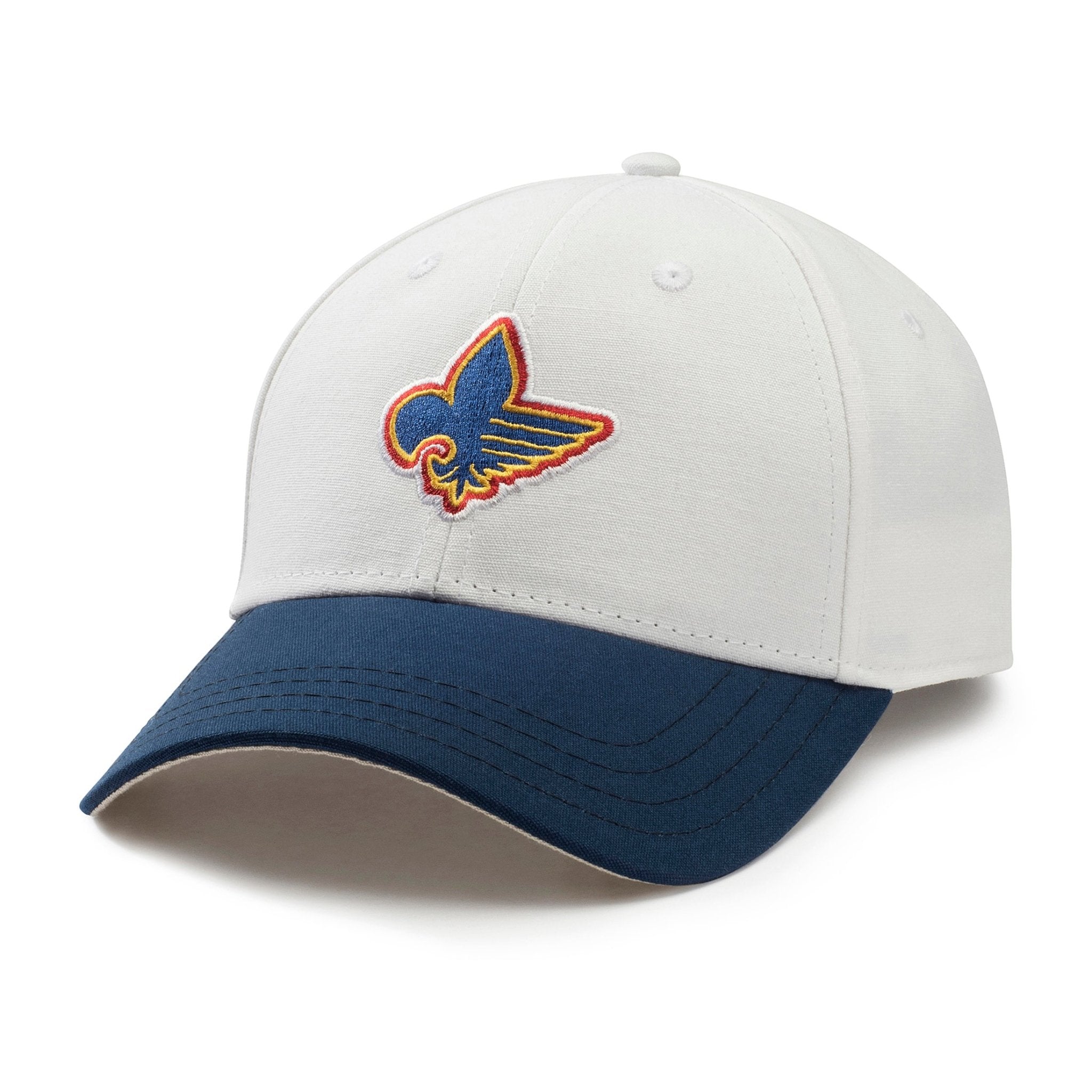 Organic Vintage Hockey Fleur-de-Lis Mashup Snapback - JON BLANCO