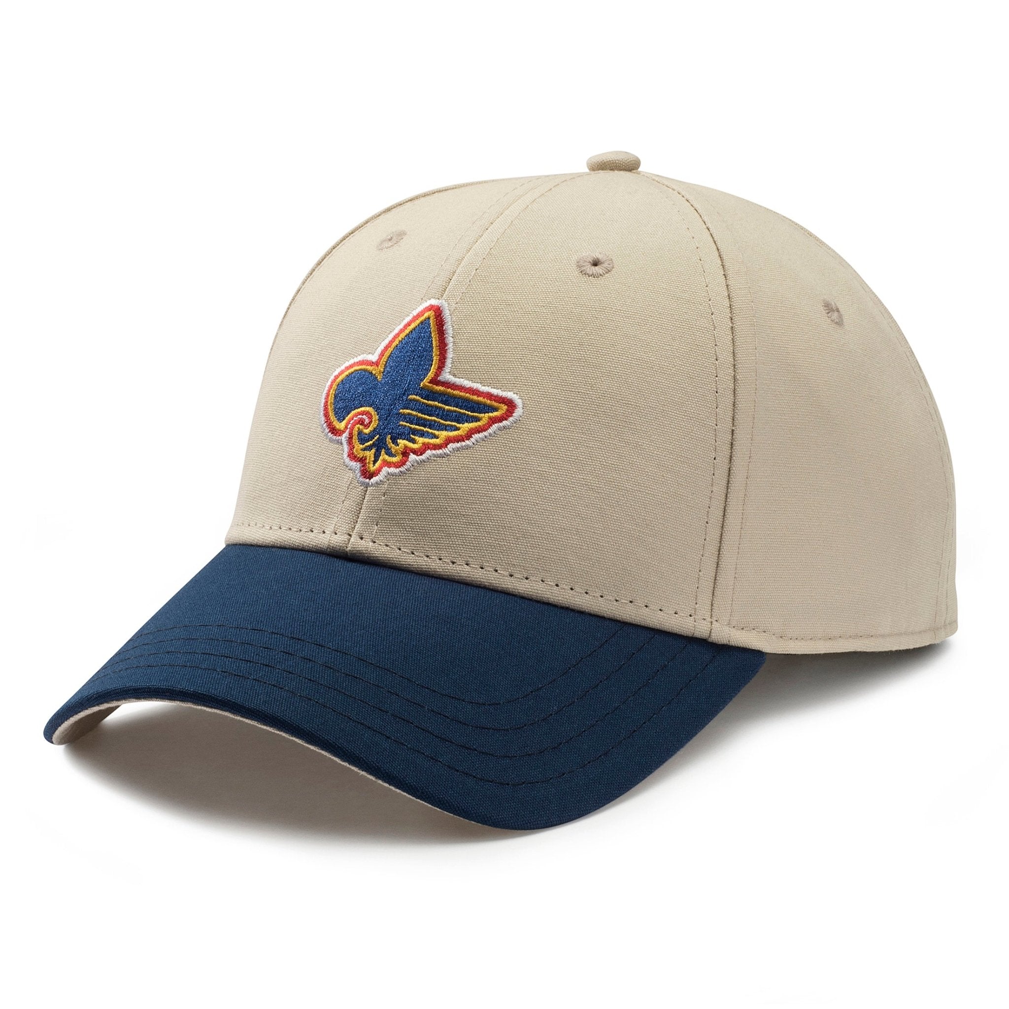 Organic Vintage Hockey Fleur-de-Lis Mashup Snapback - JON BLANCO