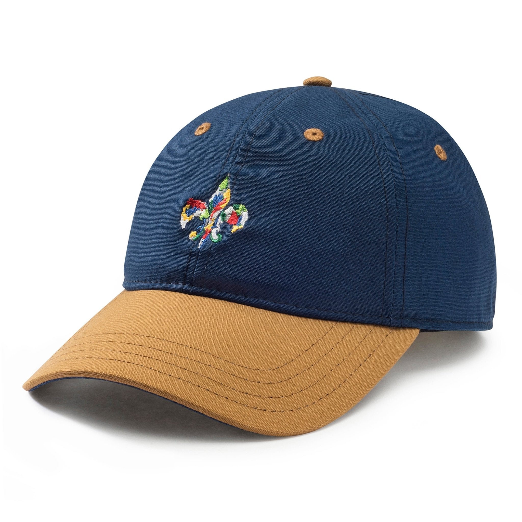 Organic Fleur-de-Lis Dad Cap - JON BLANCO
