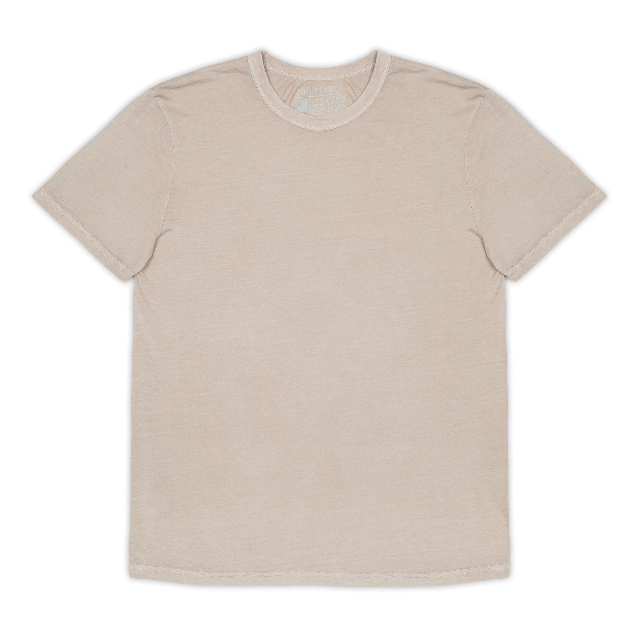 The Everyday Supima T-shirt (USA Made) - ASH - JON BLANCO